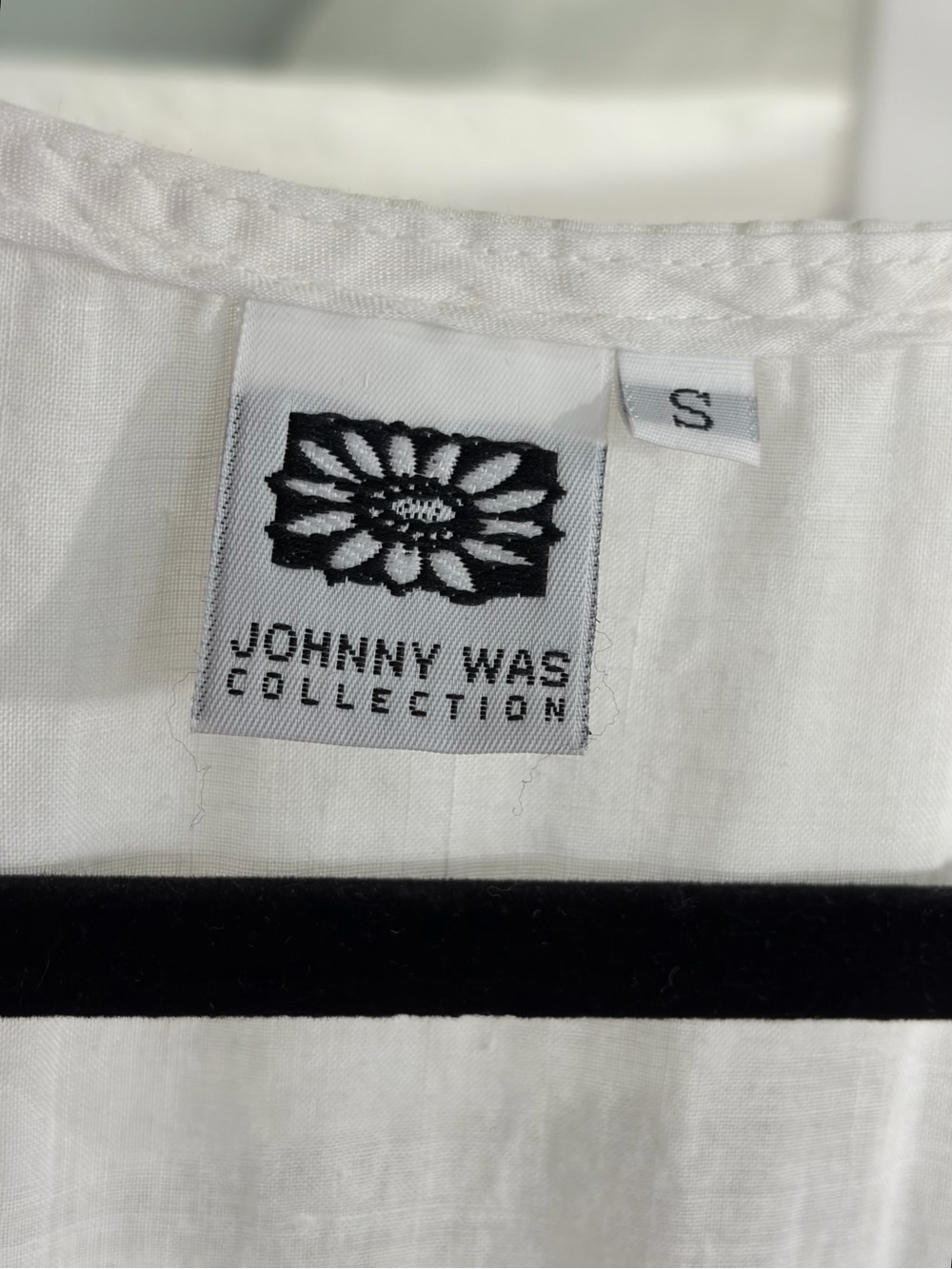 Johnny Was Ivory Maxi Dress with Multicolor Floral Embroidery - Picture 4 of 7
